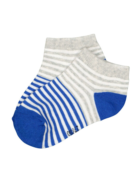 Chaussettes rayées garçon FYOJOCHO8A / 19SI02G5SOQ701