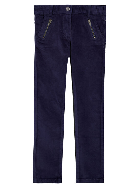 pantalon en velours lisse  GATRIPANT / 19W901J1PAN070