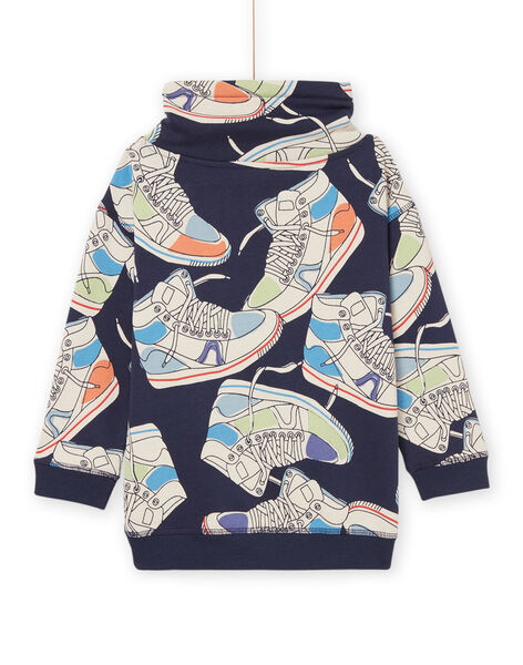 Sweat à capuche à imprimé baskets ROPURSWE1 / 23S902L2SWE705