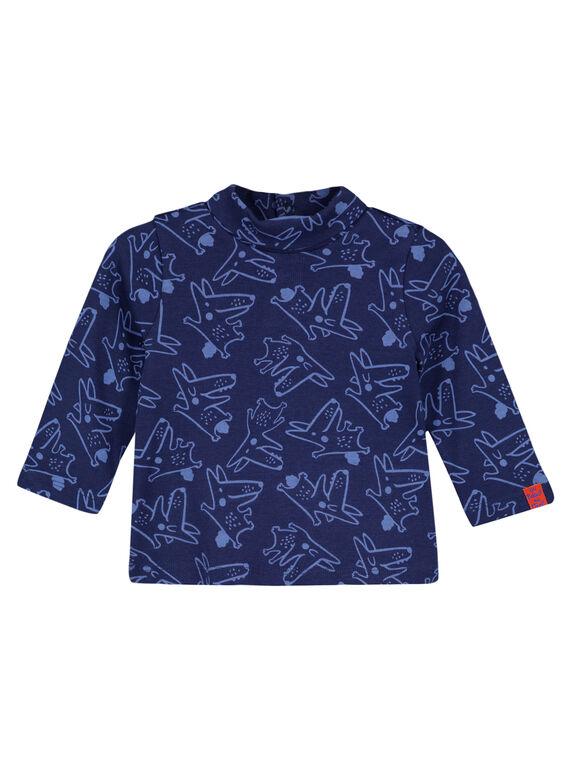 Sous Pull Bleu marine GUJOSOUP2 / 19WG10L5SPL070