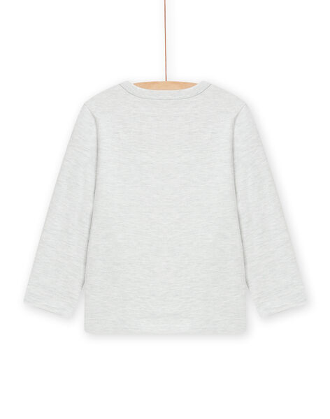 Tee Shirt Manches Longues Gris NOMOTEE / 22S902N1TMLJ920
