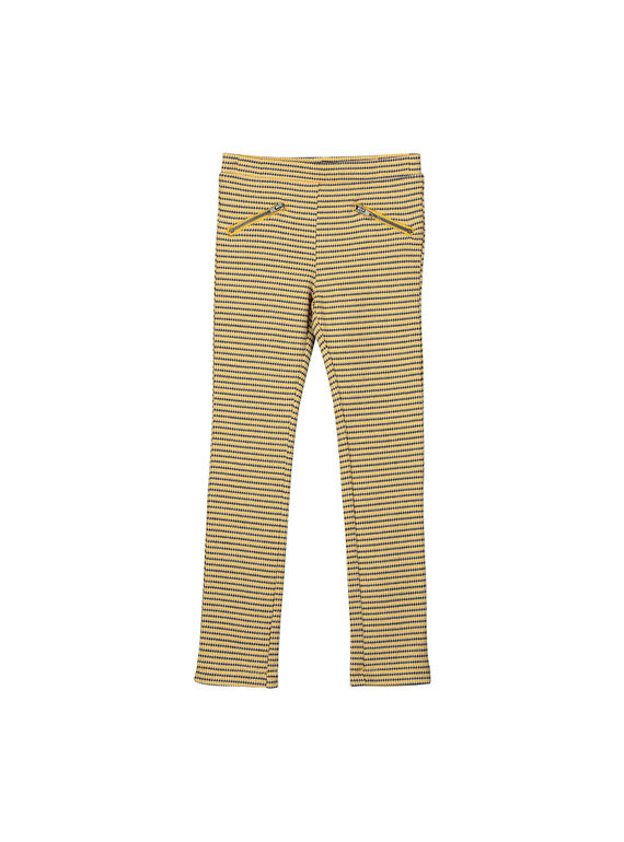 Pantalon milano jacquard fille FALIPANT / 19S90121PAN099