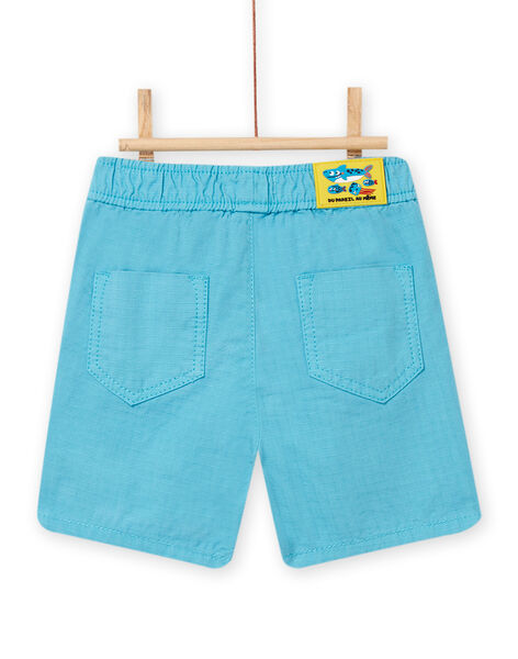 Bermuda bleu caraïbe bébé garçon NUFICBER1 / 22SG10U3BERC242