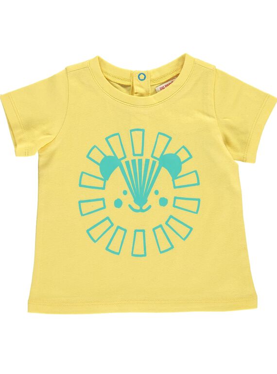 Tee-shirt manches courtes bébé garçon CUJOTI6 / 18SG10R5TMCB102
