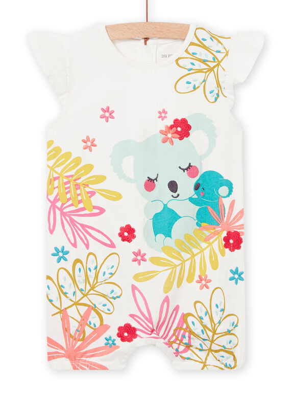 Combinaison écrue bébé fille NEFIGREKOA / 22SH13H6GRE001