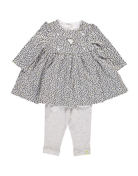 Ensemble Robe Et Legging Bebe Fille Catalogue Dpam Naissance Dpam