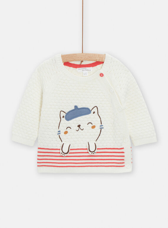 Gilet Blanc cassé TOU1GIL / 24SF05H1GILA001