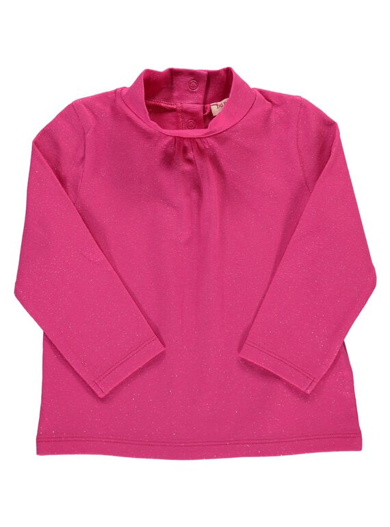 Sous-pull pailleté bébé fille DIJOSOUP2 / 18WG09J2SPLD301