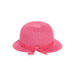 Chapeau rose bébé fille