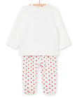 Pyjama à motif et imprimé fraises REFIPYJAMO / 23SH13D1PYJ001