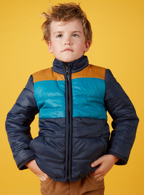 Parka 3 en 1 bleu marine enfant garçon KOGROPAR4 / 20W902K1PAR705