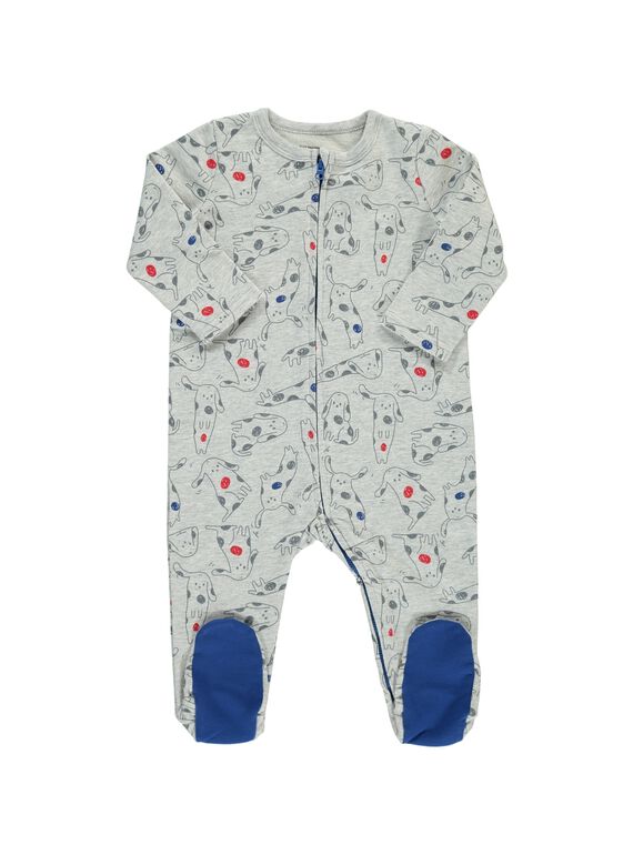 Dors-bien en molleton bébé garçon DEGAGREDOG / 18WH14K4GRE099