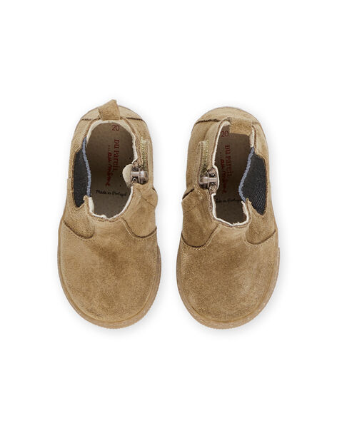 Chelsea boots en croûte de cuir PUBOOTCHEL / 22XK3881D0D803