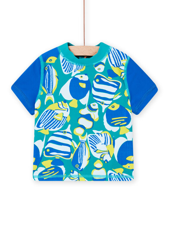 Tee-Shirt anti-uv Bleu NYUMERUVEX / 22SI10L1TUVC242
