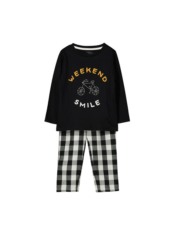 Pyjama en molleton garçon FEGOPYJCAR / 19SH1246PYJ090