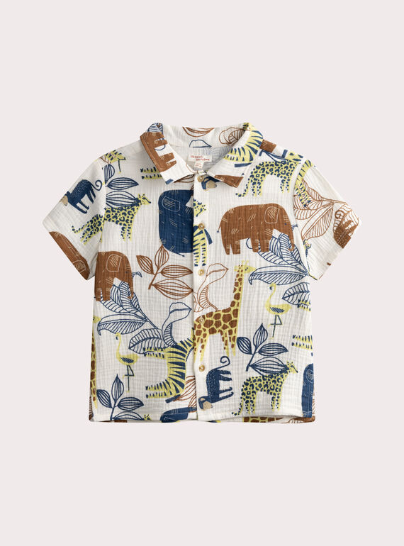 Chemise ample imprimé animalier  WOPRISHIRT / 25S902S1CHM001