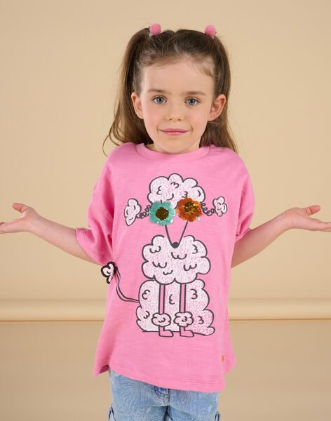 T-shirt à manches courtes à motif animaux - Mixte ROSPATI6 / 23S902P3TMCD301