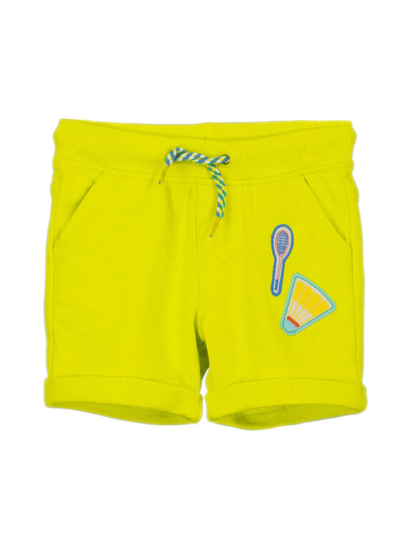 Bermuda jaune garçon FOCABER3 / 19S902D3BER117