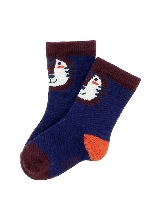 Chaussettes mi-hautes bébé garçon CYUDECHO / 18SI10F1SOQ703