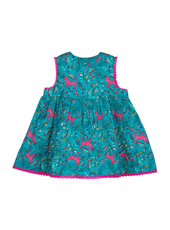 Robe sans manches fille FITUROB1 / 19SG09F1ROB202