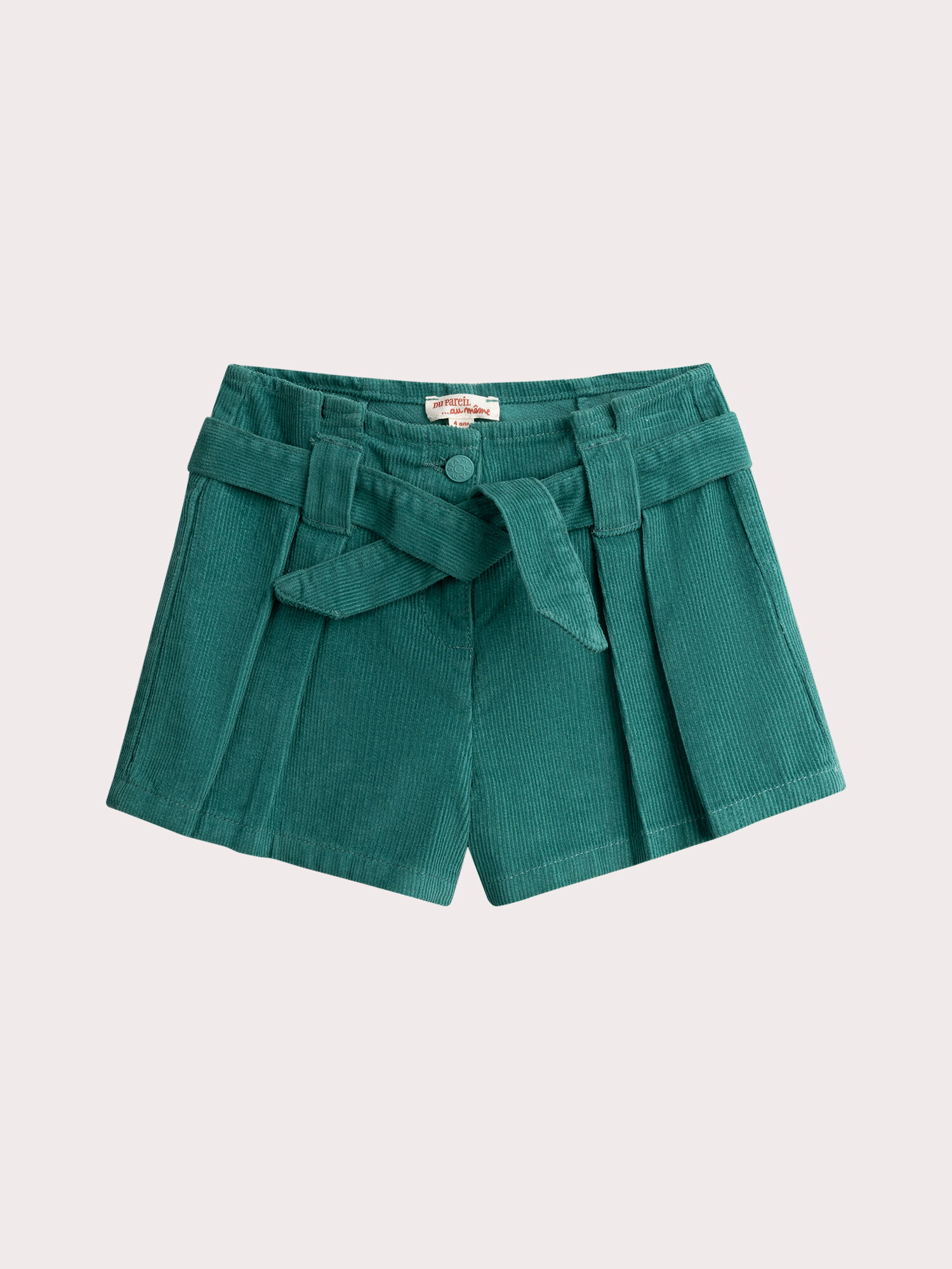 Short velour fille hot sale