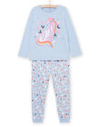 Pyjama à imprimé licorne REFAPYJUNI / 23SH1151PYJC236