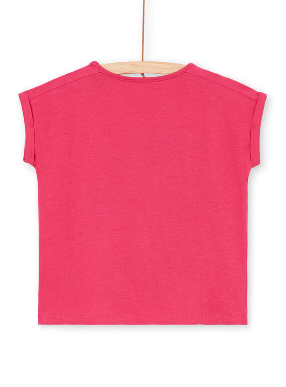 Tee Shirt Manches Courtes Rose LANAUTI1 / 21S901P2TMCF507