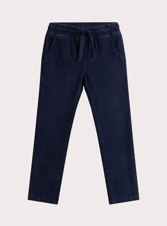 Pantalon Bleu marine VOJOPAVEL1 / 24W902K2PAN705