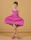 Robe bleu et rose réversible RAJUNROB2 / 23S901U2ROBC209