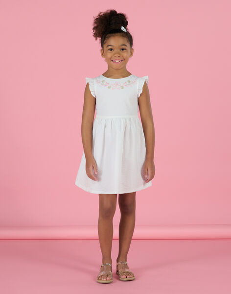 Robe à broderies fleurs RANEOROB2 / 23S901O1ROB000