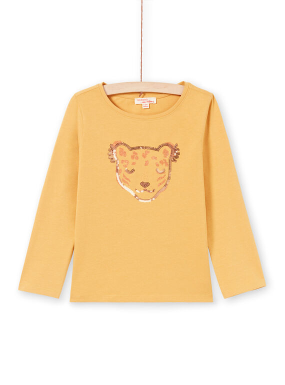 T-shirt orange enfant fille MAJOYTEE5 / 21W90125TMLB106