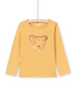 T-shirt orange enfant fille MAJOYTEE5 / 21W90125TMLB106