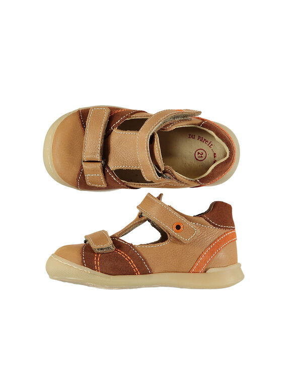 Salomé ville cuir bébé garçon FBGSALNIA2 / 19SK3881D13804