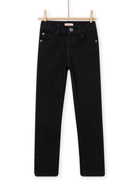 Jean denim noir enfant garçon NOESJESLI2 / 22S90288JEAK003
