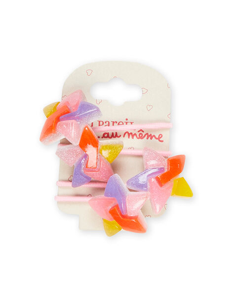 Lot d'élastiques fantaisie enfant fille NYAJOELA11 / 22SI01B5ELA318
