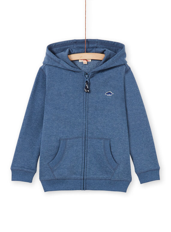 Haut de Jogging Bleu chiné LOJOJOH3 / 21S90242JGH222