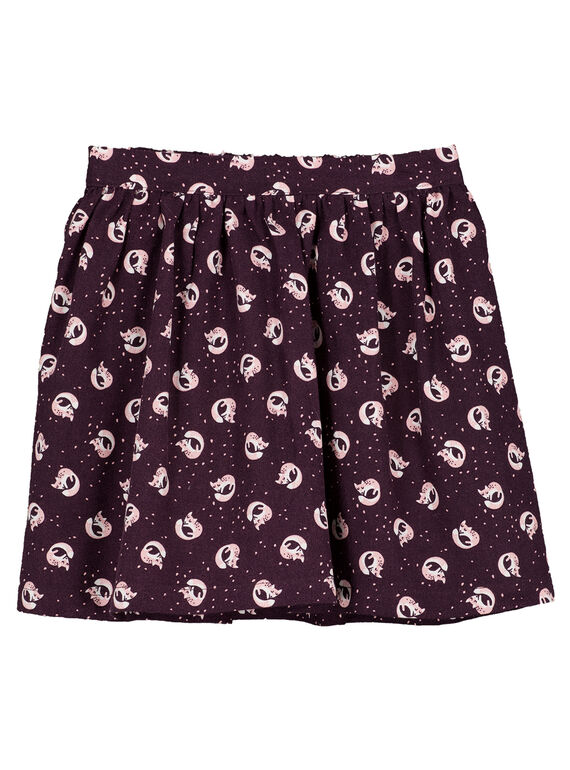 Jupe Marron GAJAUJUP1 / 19W901H2JUPI809
