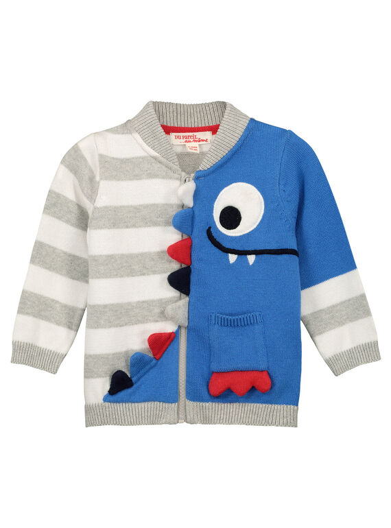 Gilet zippé bébé garçon FUTOGIL / 19SG10L1GIL099