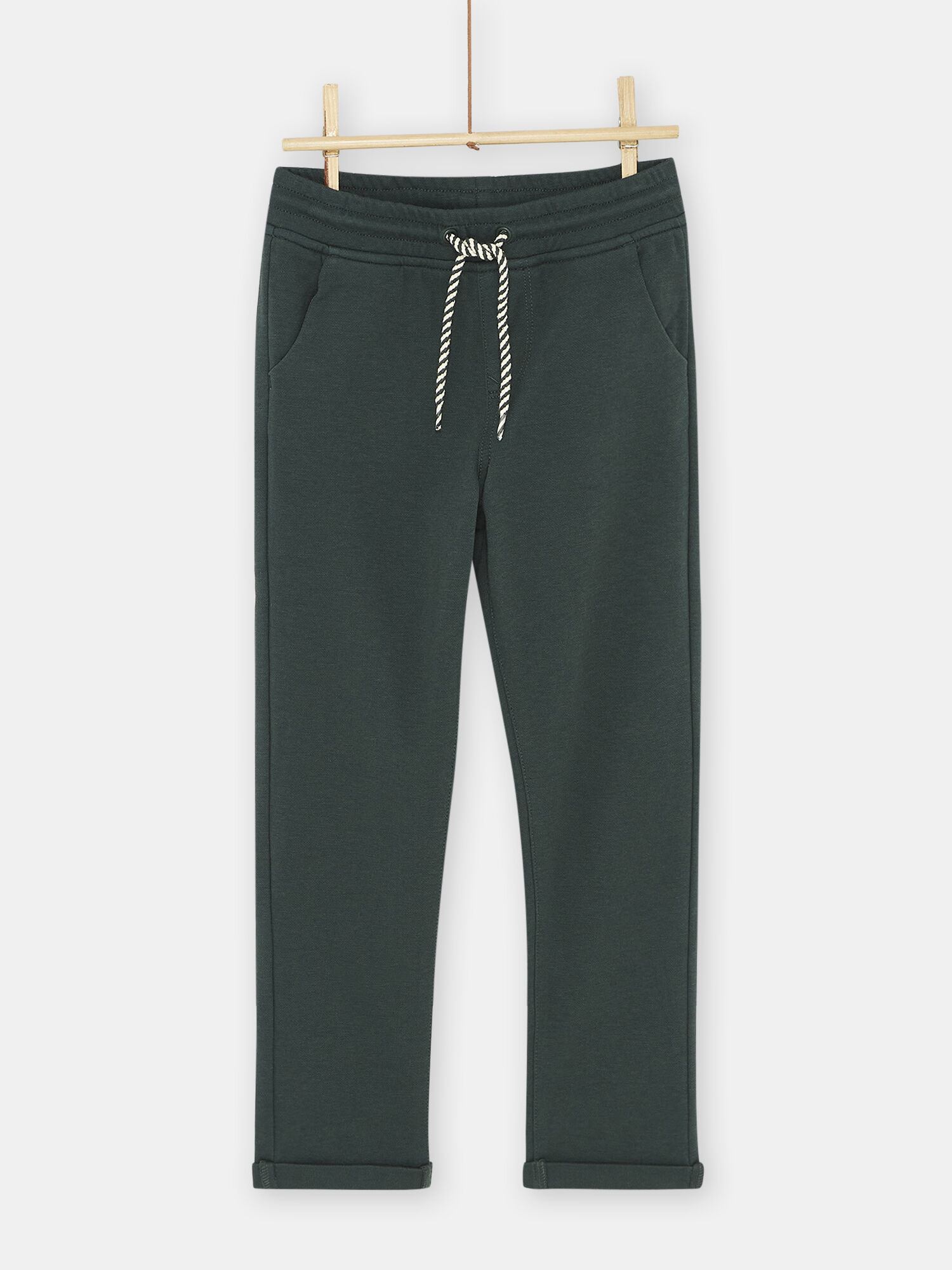 Pantalon casual vert sombre garcon Ensemble Jogging DPAM