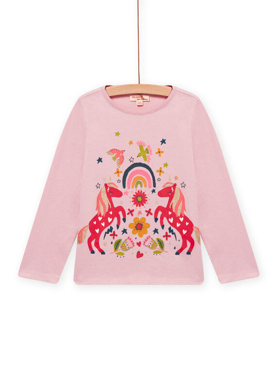 Tee Shirt Manches Longues Rose NAVITEE1 / 22S901M1TMLD326