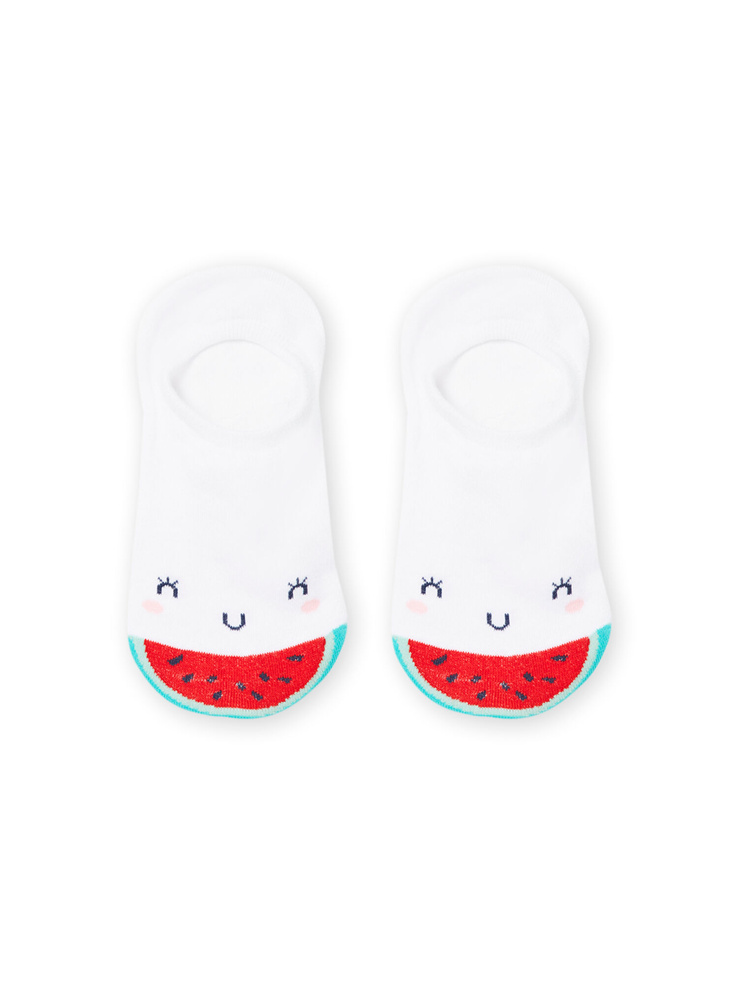 Socquettes blanches motif past que fantaisie enfant fille