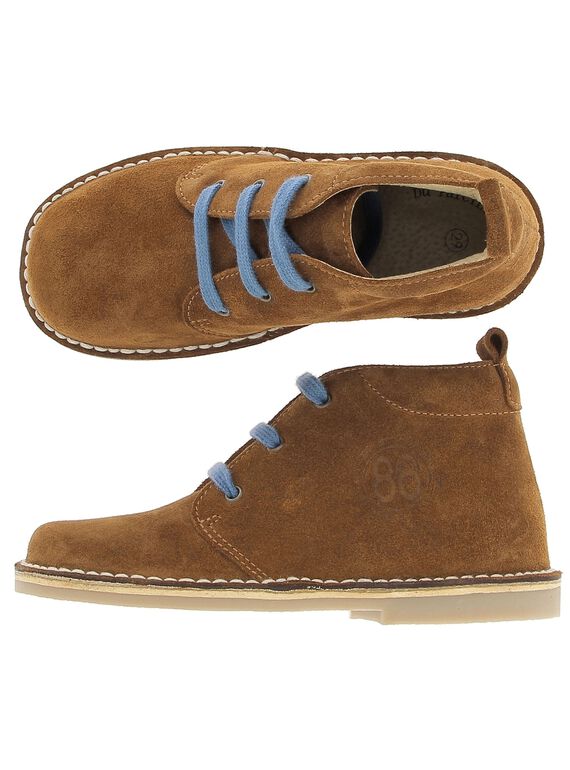 Boots en cuir garçon DGBOOTERS3 / 18WK36T8D0D804