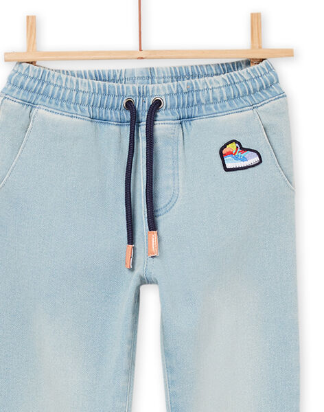 Jean à taille élastiquée ROPURJEAN / 23S902L1JEAP272