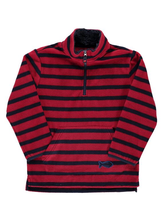Sweat en polaire garçon DOJOPULPO1 / 18W902J1D2E330