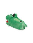 Pantoufles 3D vertes crocodiles enfant garçon NOPANTCRO3D / 22KK3611PTD600