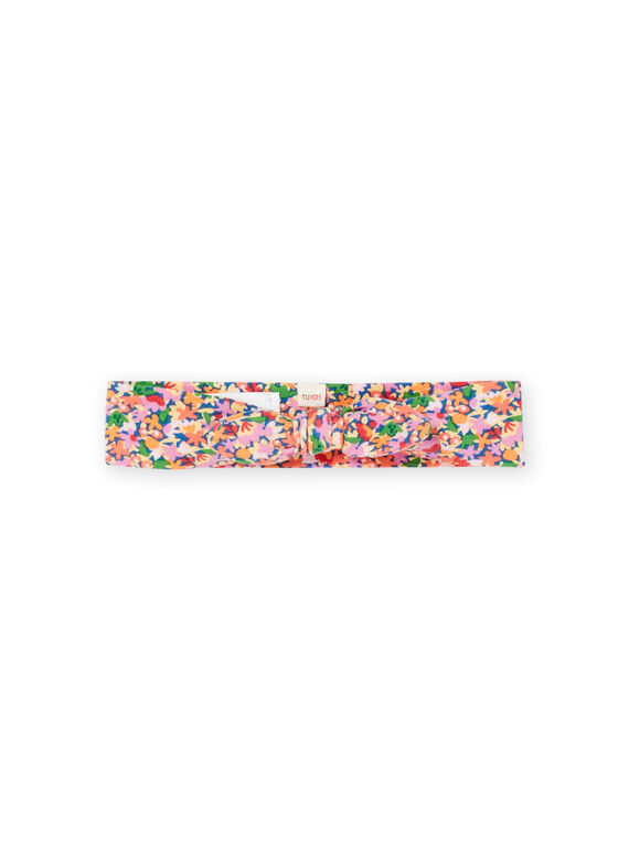 Bandeau bleu céleste à imprimé fleurs RYIPOPBAN / 23SI09X1BANC204