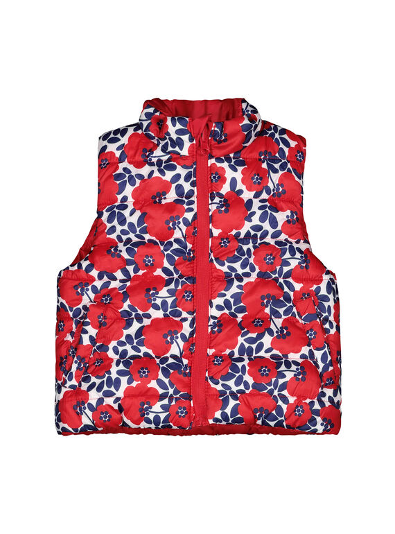 Doudoune réversible bébé fille FICODOUNEX / 19SG09X1PAR099