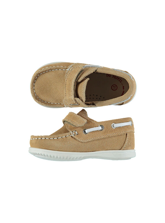 Chaussure ville bateau bébé garçon FBGBATBAB / 19SK38C1D4N804