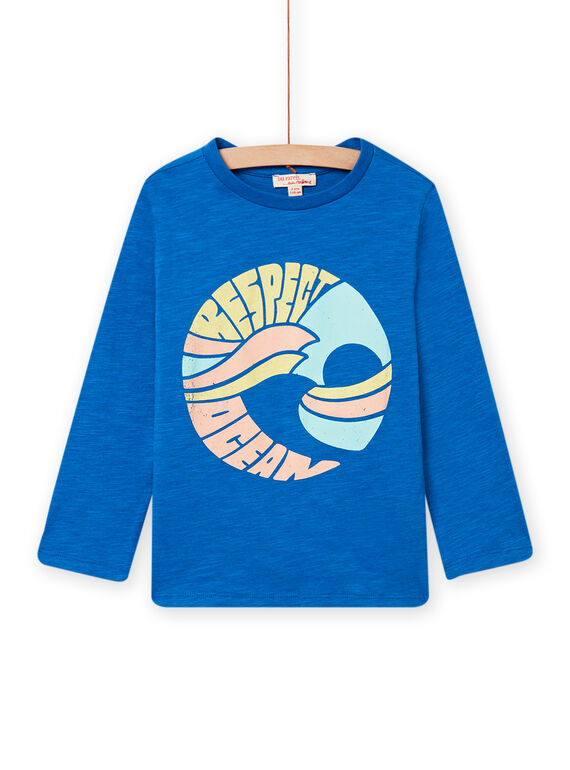 Tee Shirt Manches Longues Bleu NOJOTEE3 / 22S90272TML208