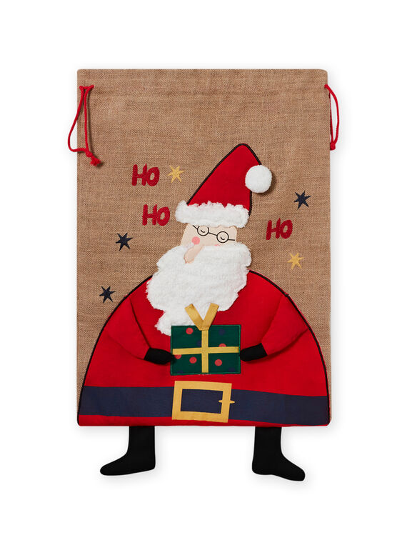 Hotte de Noël en toile de jutte enfant garçon MYONOHOT / 21WI02Q1ACD009